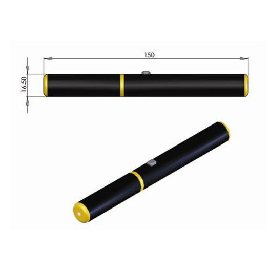 Special Safety Design 589nm Yellow Laser Pointer 2mw~10mw - Click Image to Close
